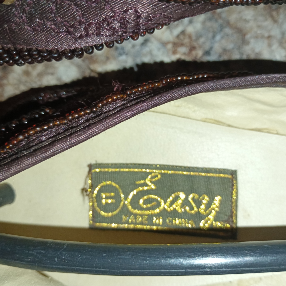 Elegant Brown Floral Sequin Flats - Picture 2 of 13